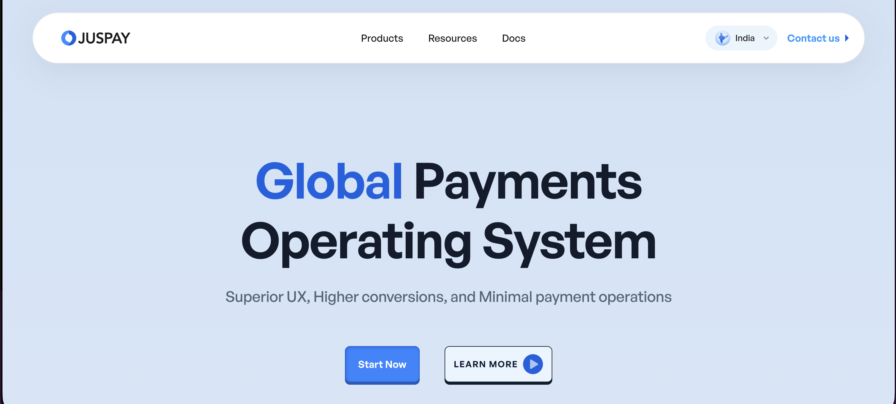 Juspay website